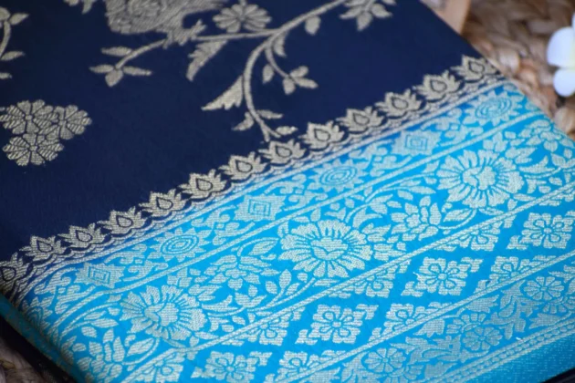 Graceful Semi Georgette Saree #1 - Image 3